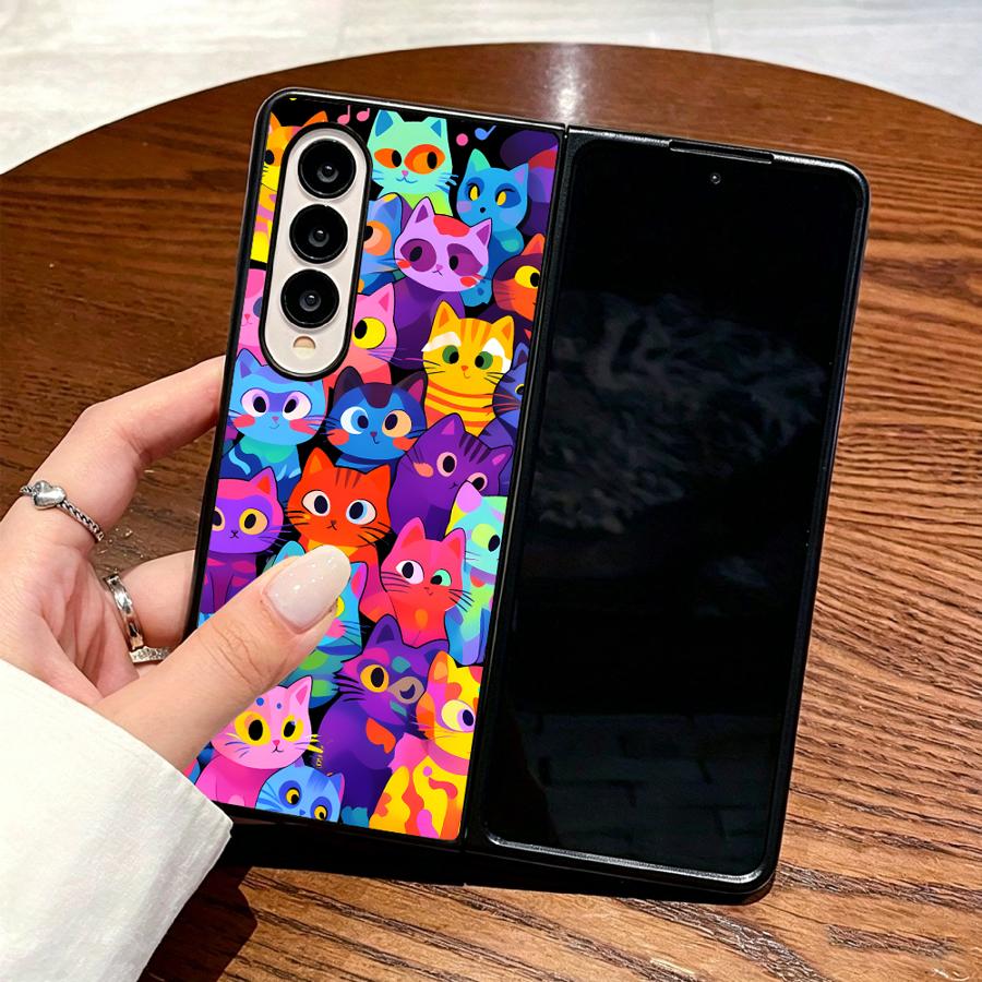 Full Cover Cat Phone Cover Cas - Phone Cases Z Flip 7 recension och pris